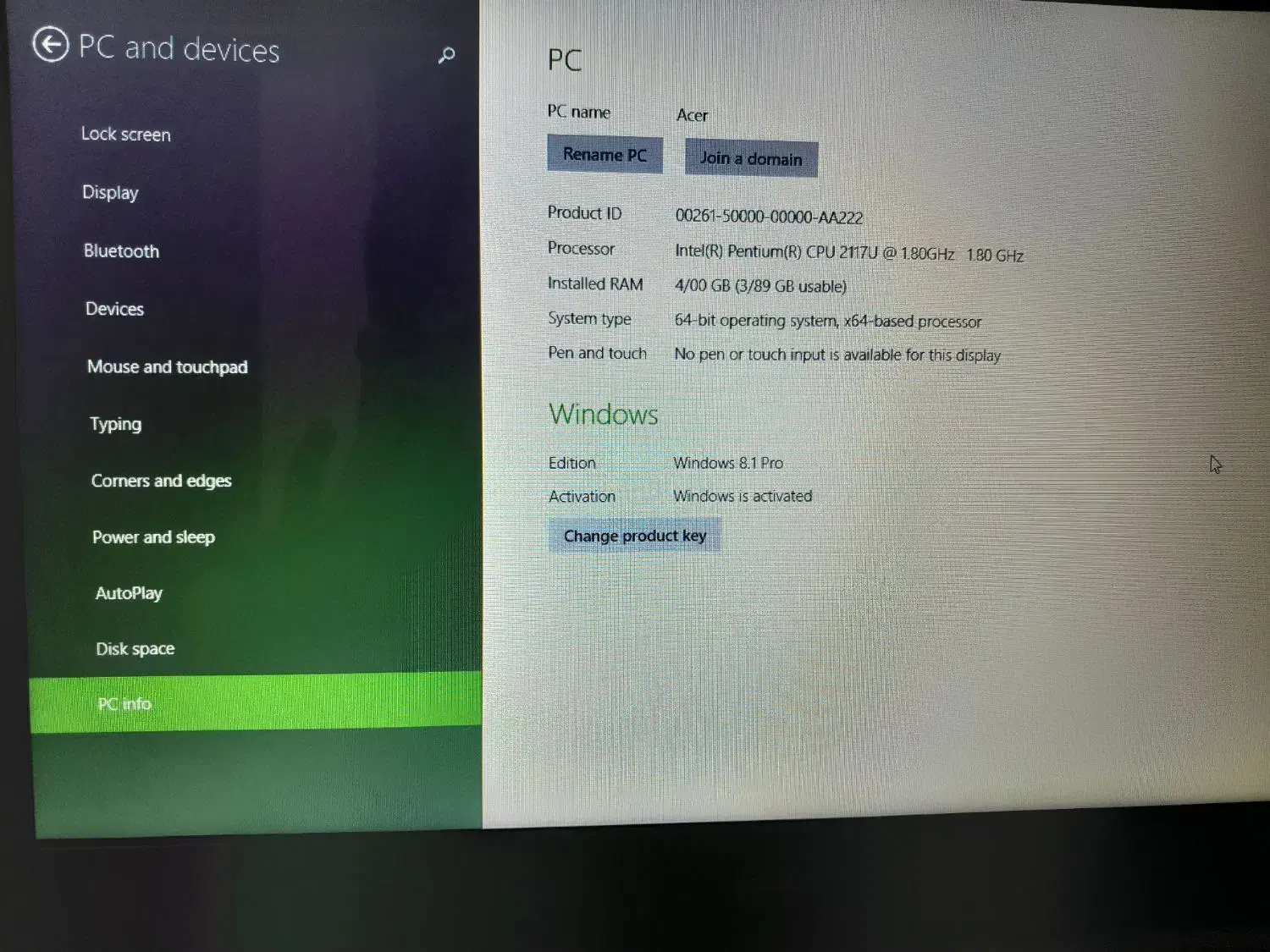 لپتابAcer Aspire E1-530G|رایانه همراه|مشهد, فرهنگیان (شهرک غرب)|دیوار