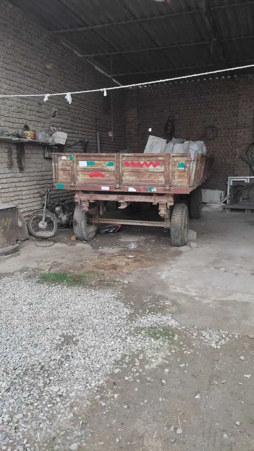 تراکتور مدل۶۶ با ادوات کشاورزی|خودرو سنگین|سیمین شهر, |دیوار