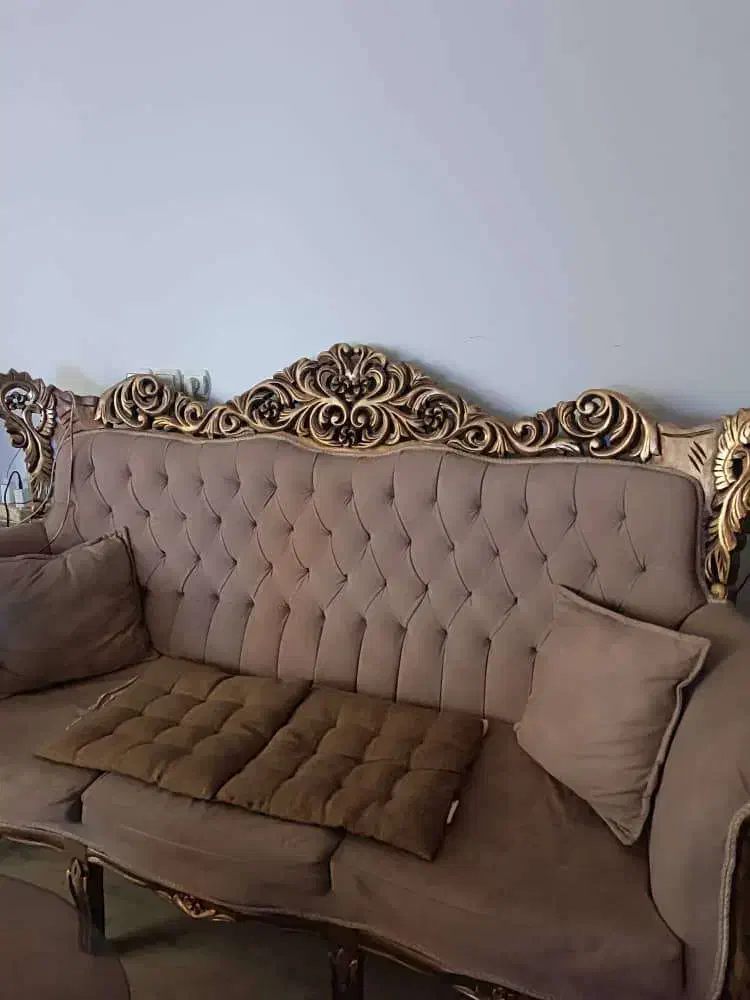 مبل سلطنتی هفت نفره ناهارخوری شیش نفره|مبلمان خانگی و میز عسلی|ساری, |دیوار