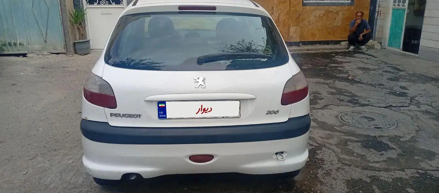 206 مدل90|خودرو سواری و وانت|تهران, خاک سفید|دیوار