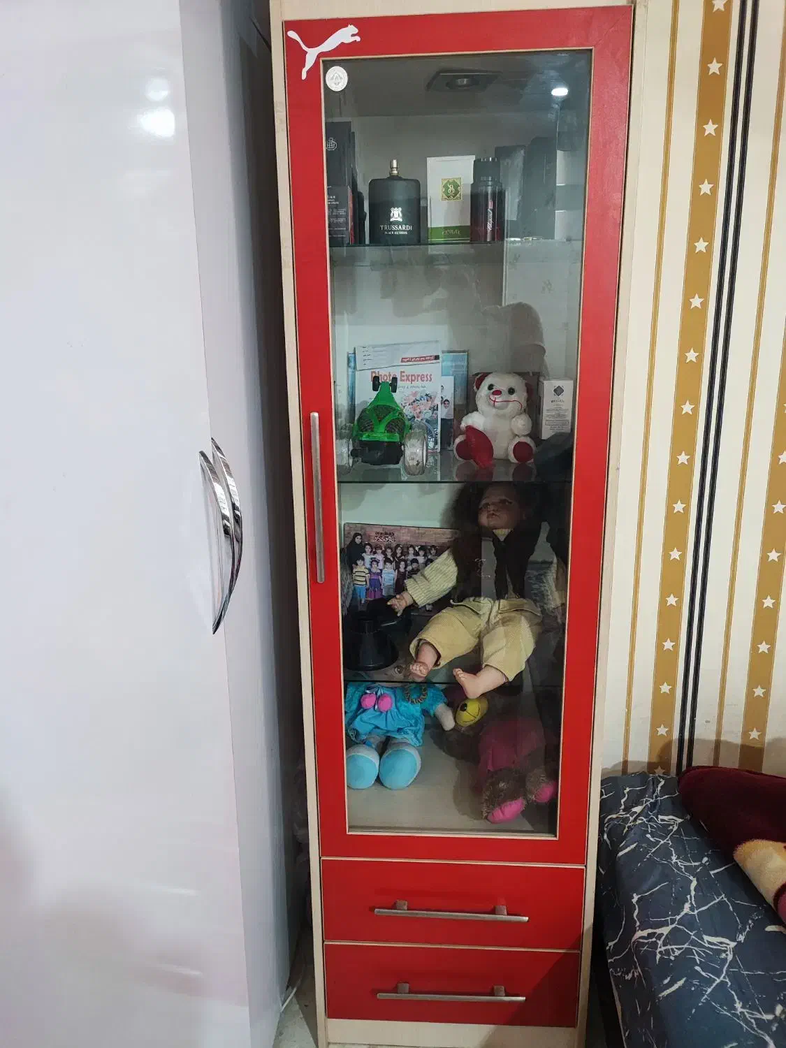 تخت خواب وکمددکوری اتاق کودک|تخت و سرویس خواب|اهواز, آریاشهر|دیوار