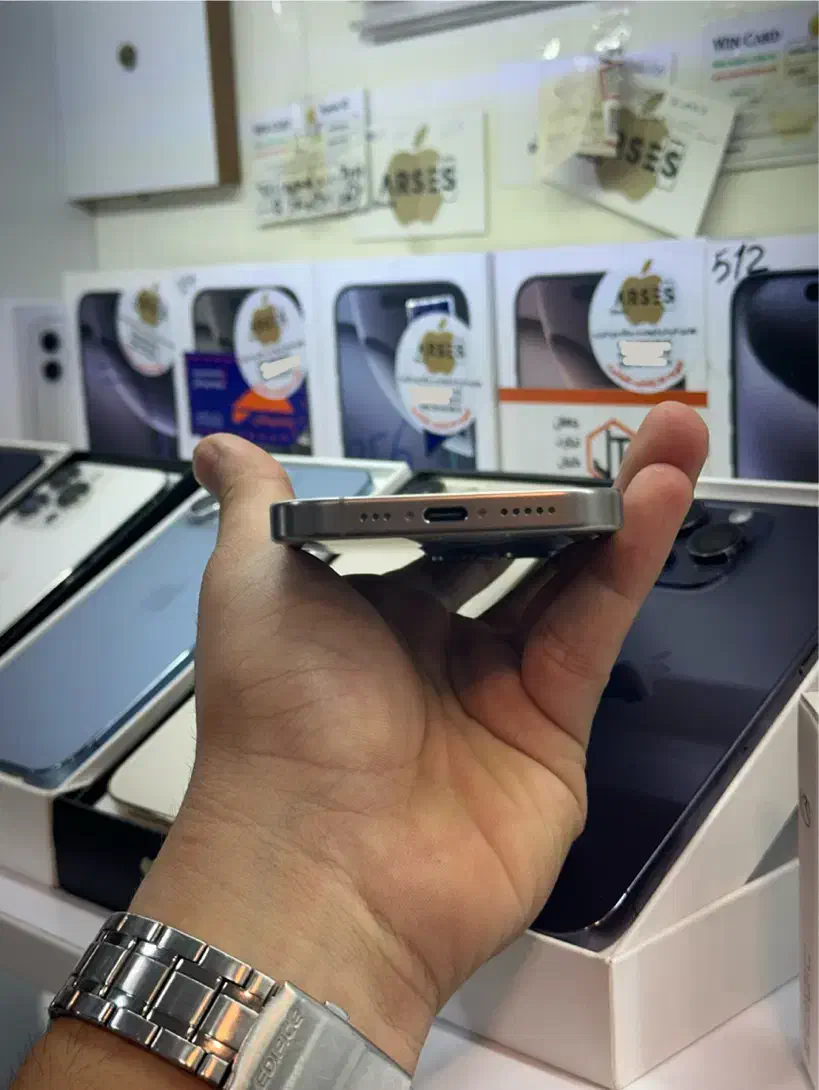 Iphone 15 Pro 1T ZAA مشابه اکبند قیمت اقتصادی|موبایل|کرج, گوهردشت|دیوار