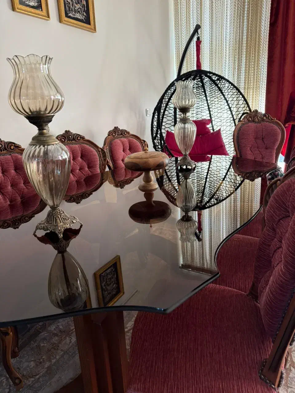 میز ناهار خوری|میز و صندلی غذاخوری|مبارکه, |دیوار