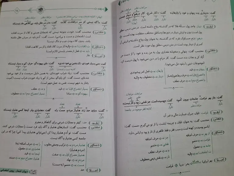 کتاب جزوه فارسی دوازدهم نشر الگو|کتاب و مجله آموزشی|قم, امامزاده ابراهیم|دیوار