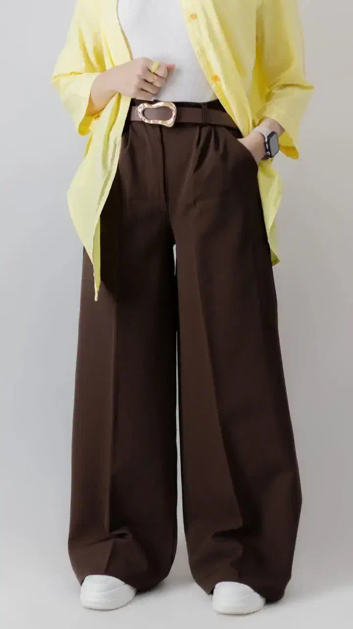 شلوار بگ مازراتی قهوه ای ترند|لباس|قم, شهرک مهدیه (مدرس)|دیوار