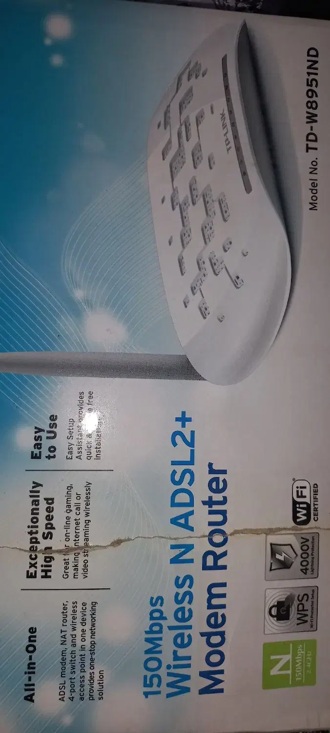 مودم تی پی لینک تک باند|مودم و تجهیزات شبکه|شهرکرد, |دیوار