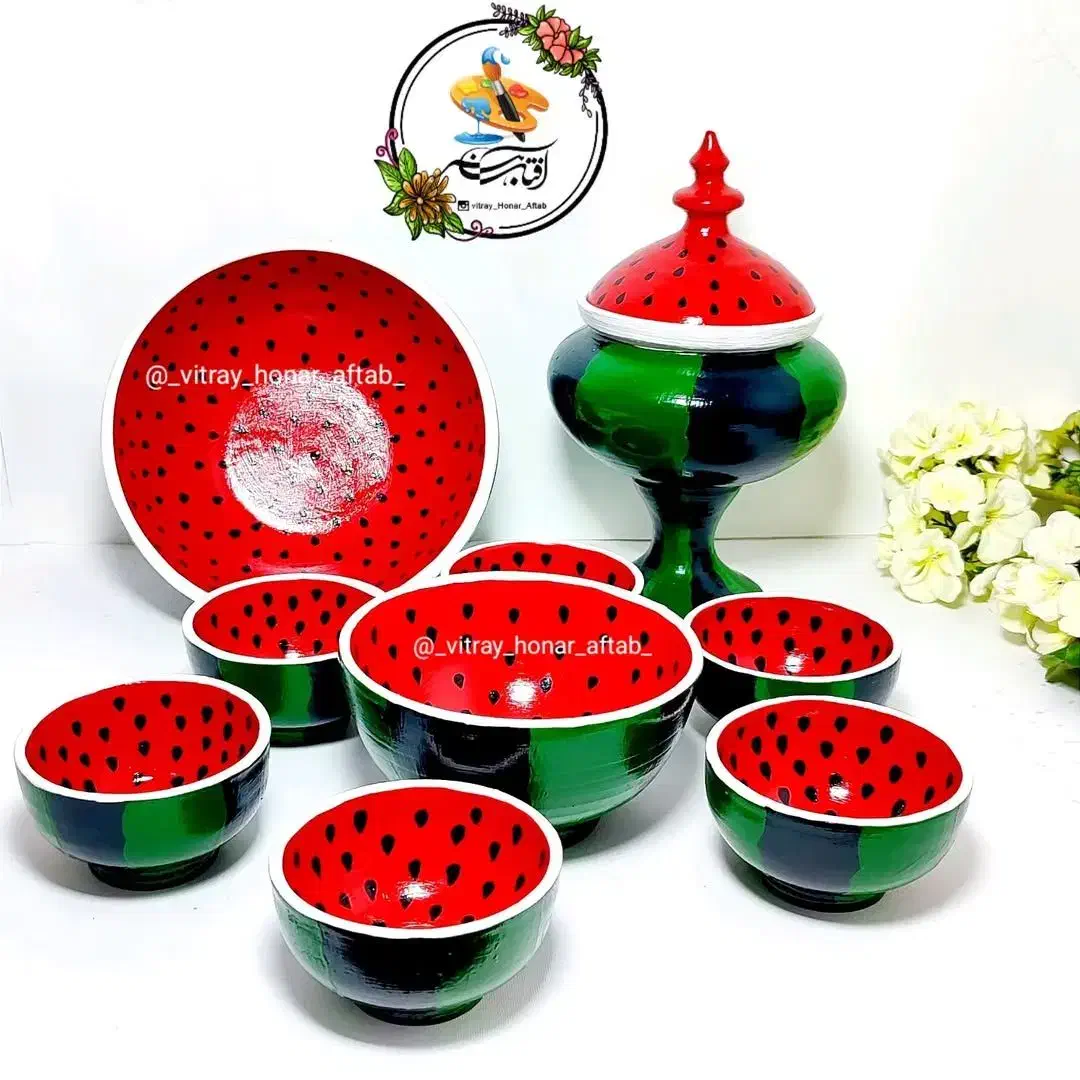 ظروف پذیرایی یلدایی10قسطه|ظروف سرو و پذیرایی|خرم‌آباد, |دیوار