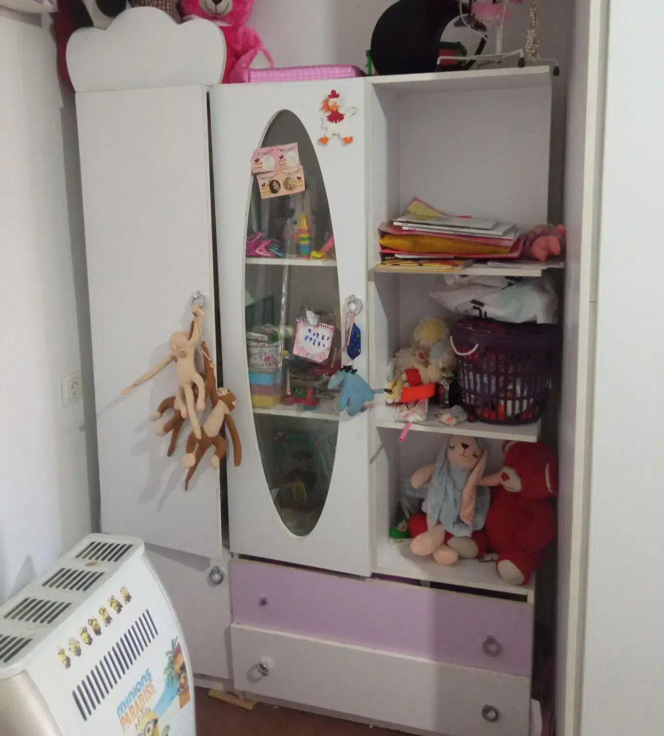 کمد کودک|جاکفشی، کمد، دراور|ابهر, |دیوار