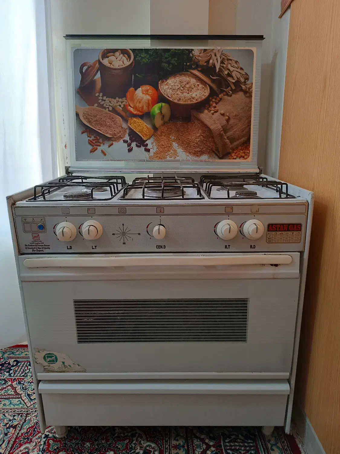 اجاق گاز پنج شعله|اجاق گاز و لوازم برقی پختوپز|گلپایگان, |دیوار