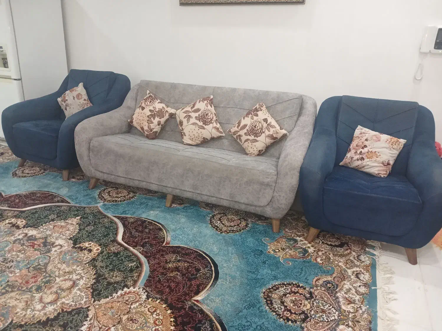 مبل۷نفره|مبلمان خانگی و میز عسلی|اهواز, شهرک دانشگاه|دیوار