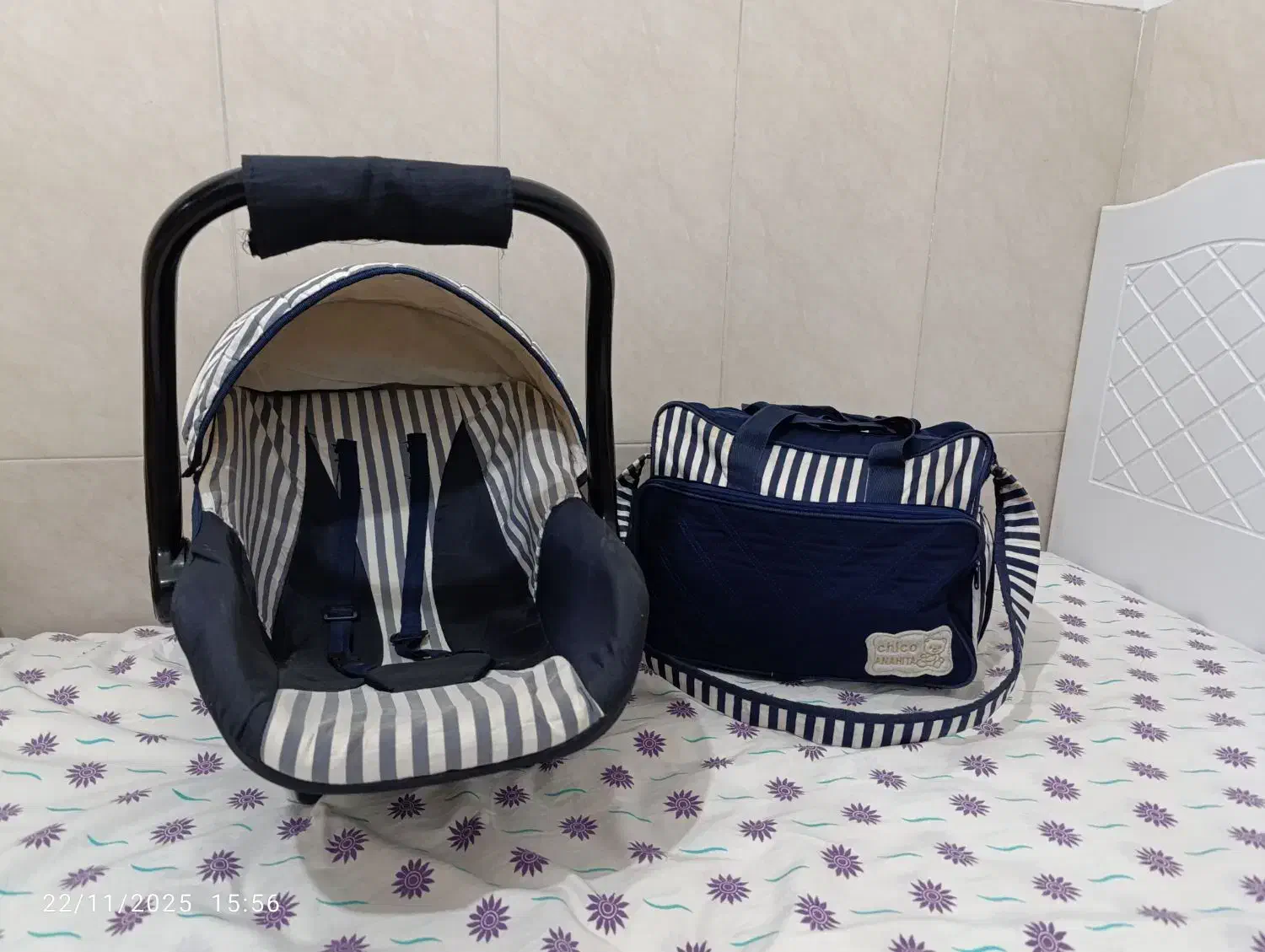 ست ساک و کریر و دوعدد آغوشی درحد نو|کالسکه و لوازم جانبی|یزد, |دیوار