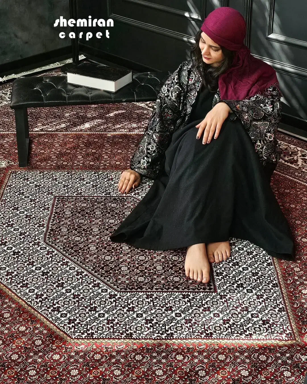 فرش ریزماهی افشار/بیجار از همه رنگ و طرح|فرش|زنجان, |دیوار