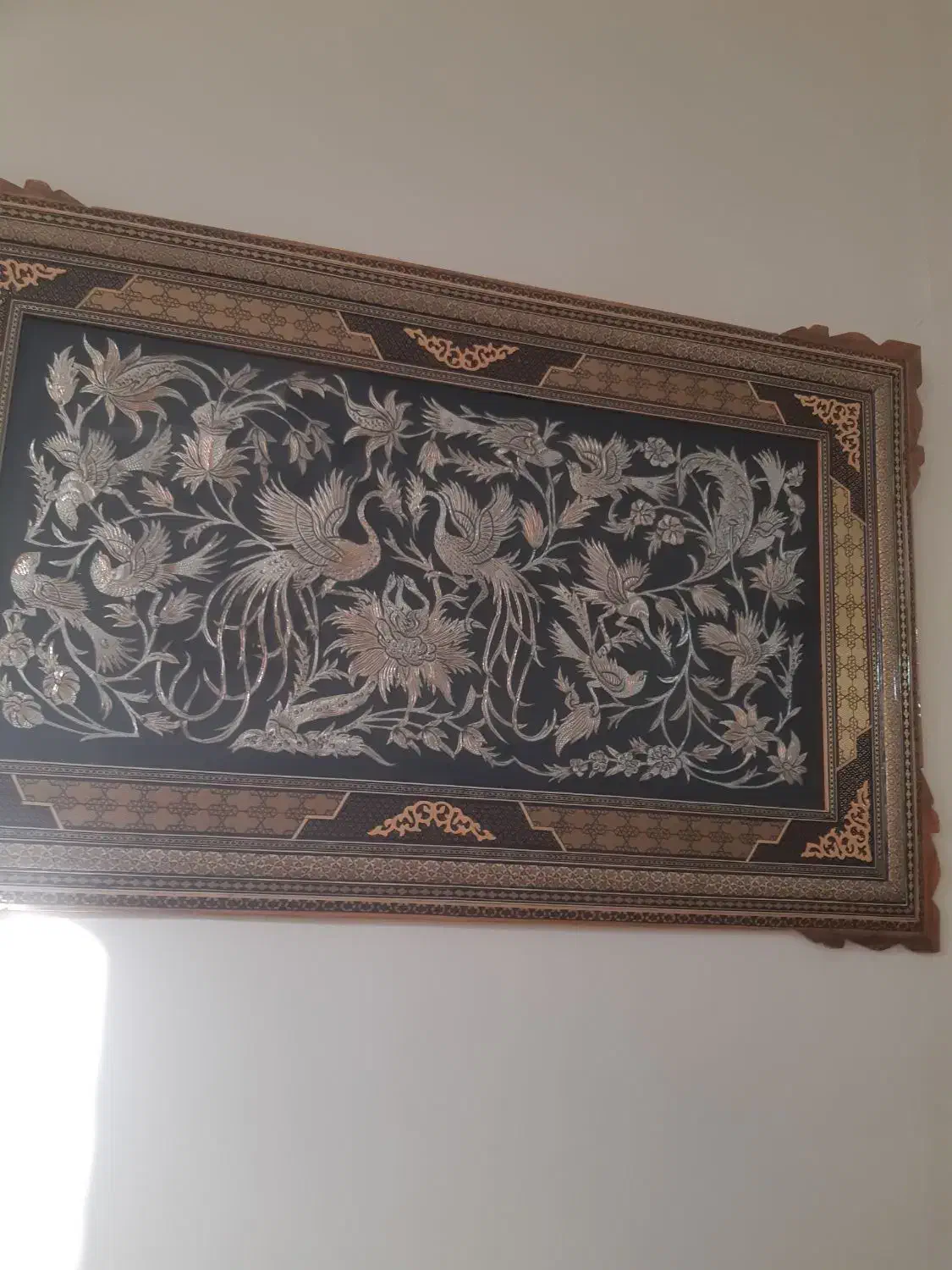 تابلو قلم زنی|صنایع دستی و سایر لوازم تزئینی|شاهین دژ, |دیوار