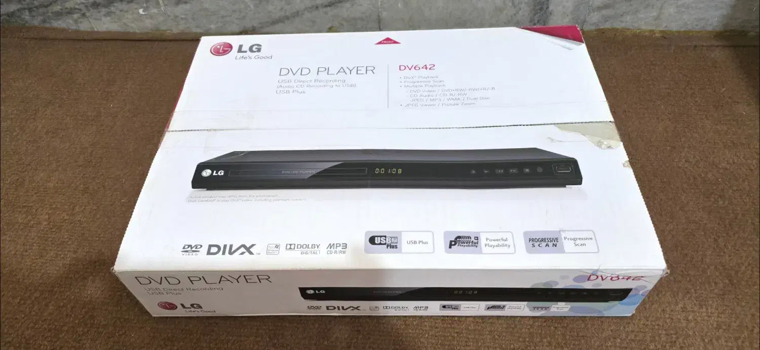 DVD player LG دی وی دی پلیر ال جی|پخشکننده DVD و ویدیو|همدان, |دیوار