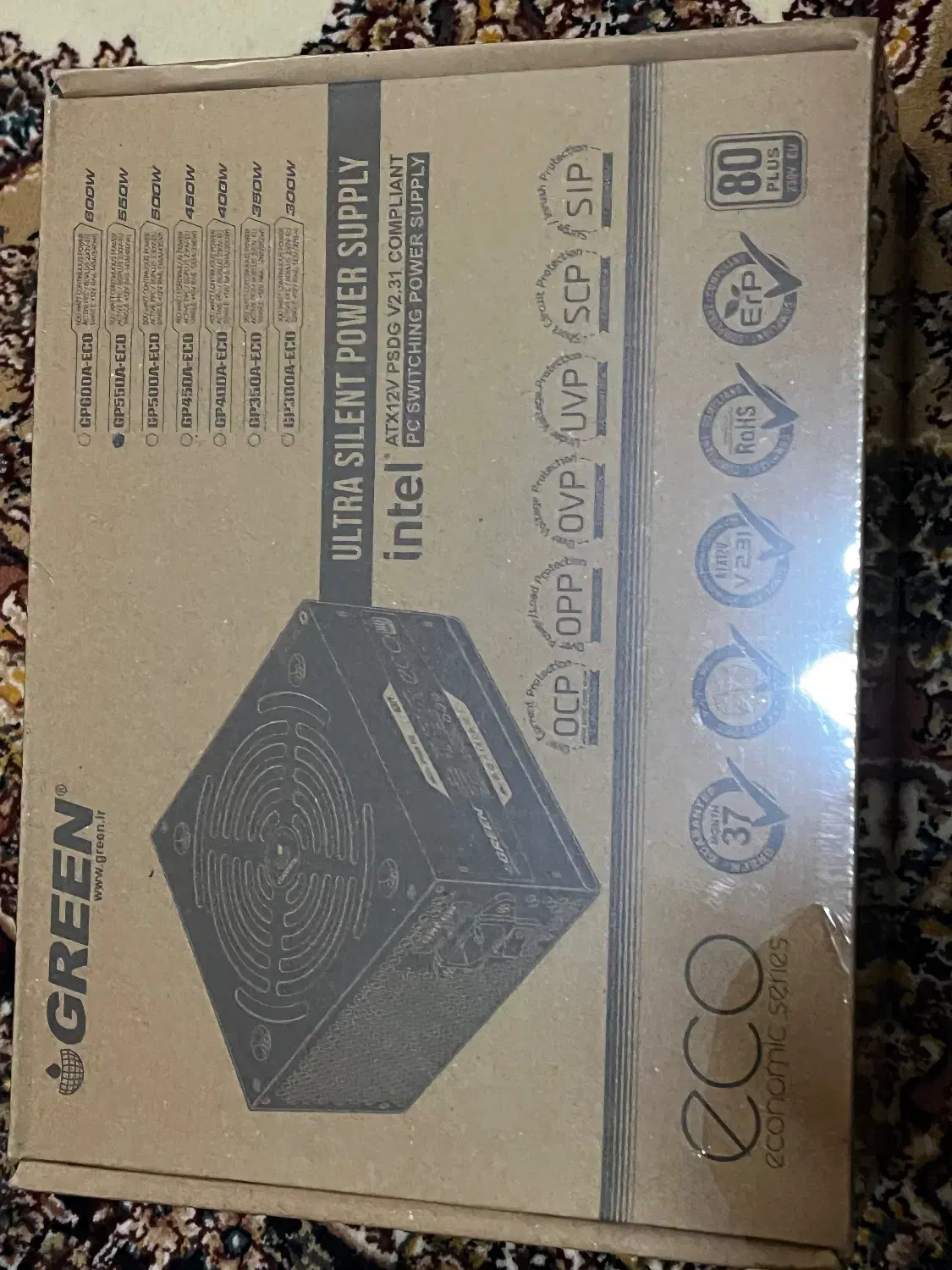 پاور گرین GP550A|قطعات و لوازم جانبی رایانه|اهواز, کیان اباد|دیوار