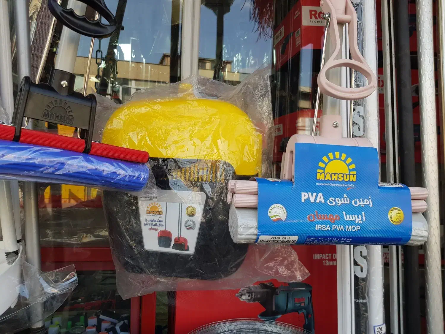 محصولات نظافتی مهسان تی حوله‌ای سطل چرخشی تی نخی|لوازم نظافت|شیراز, تحویلی|دیوار