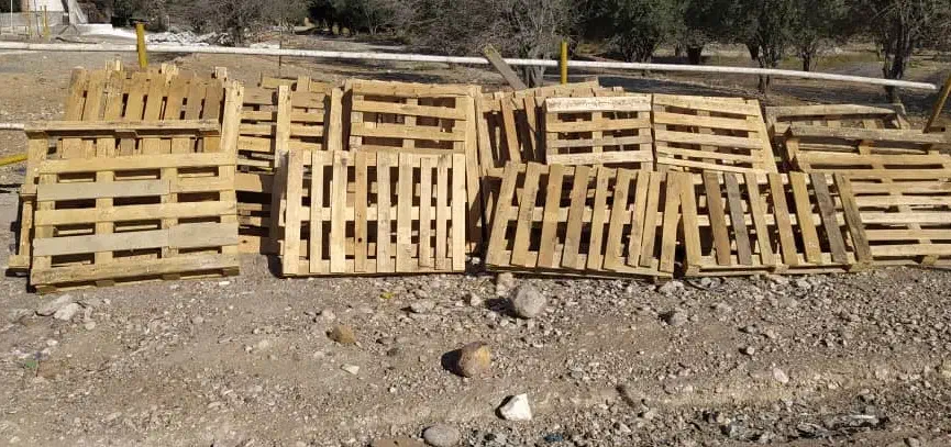 پالت چوبی محکم ، کارکرده  سالم|مصالح و تجهیزات ساختمان|فسا, |دیوار