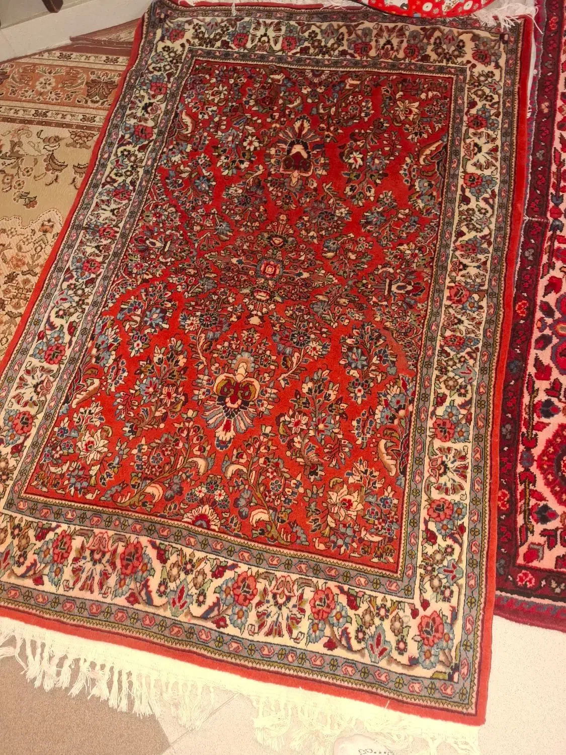 قالیچه خوشگل دستبافت|فرش|اراک, |دیوار