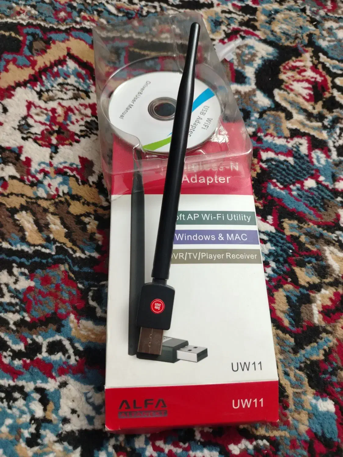 دانگل وای فای alfa|مودم و تجهیزات شبکه|یاسوج, |دیوار