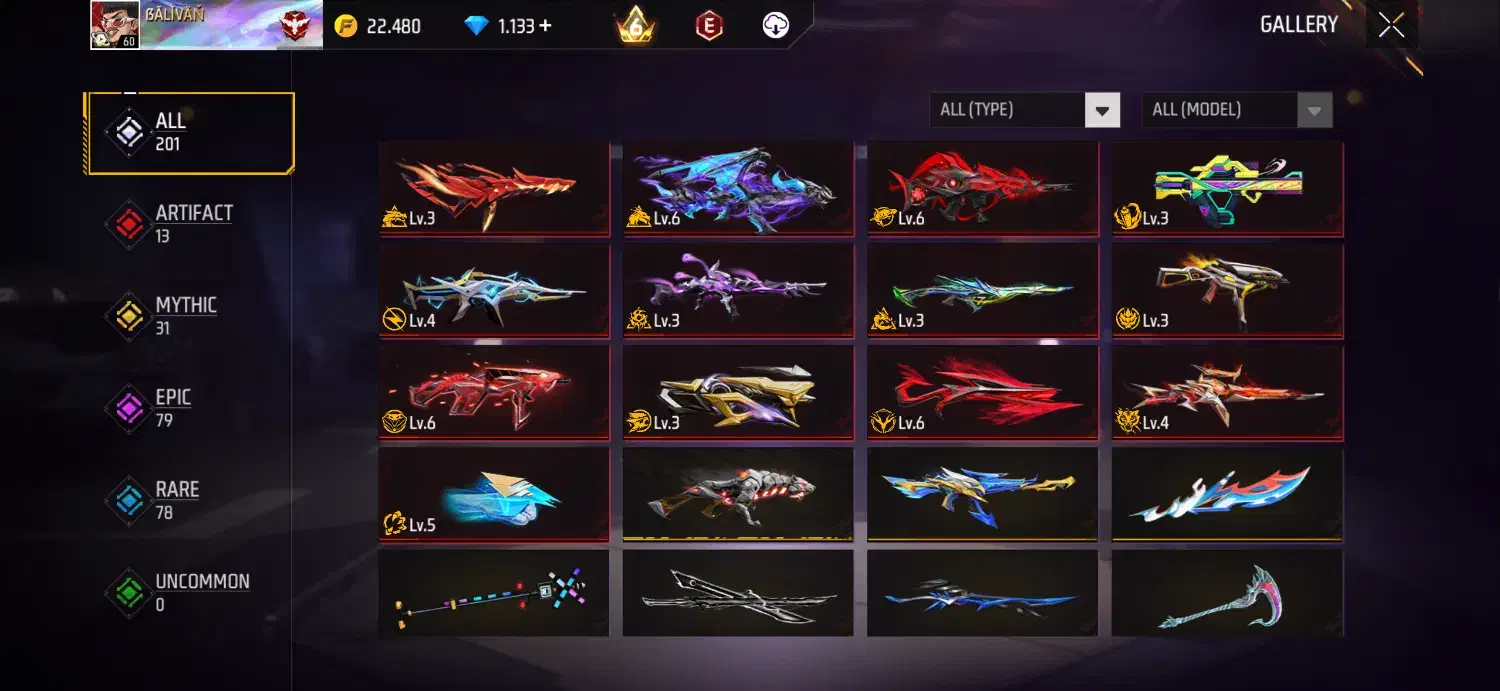 اکانت (Free fire)|کنسول، بازی ویدئویی و آنلاین|گرگان, |دیوار