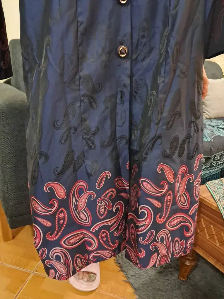 مانتو سایز ۵۰ طرح ترمه|لباس|تهران, منیریه|دیوار