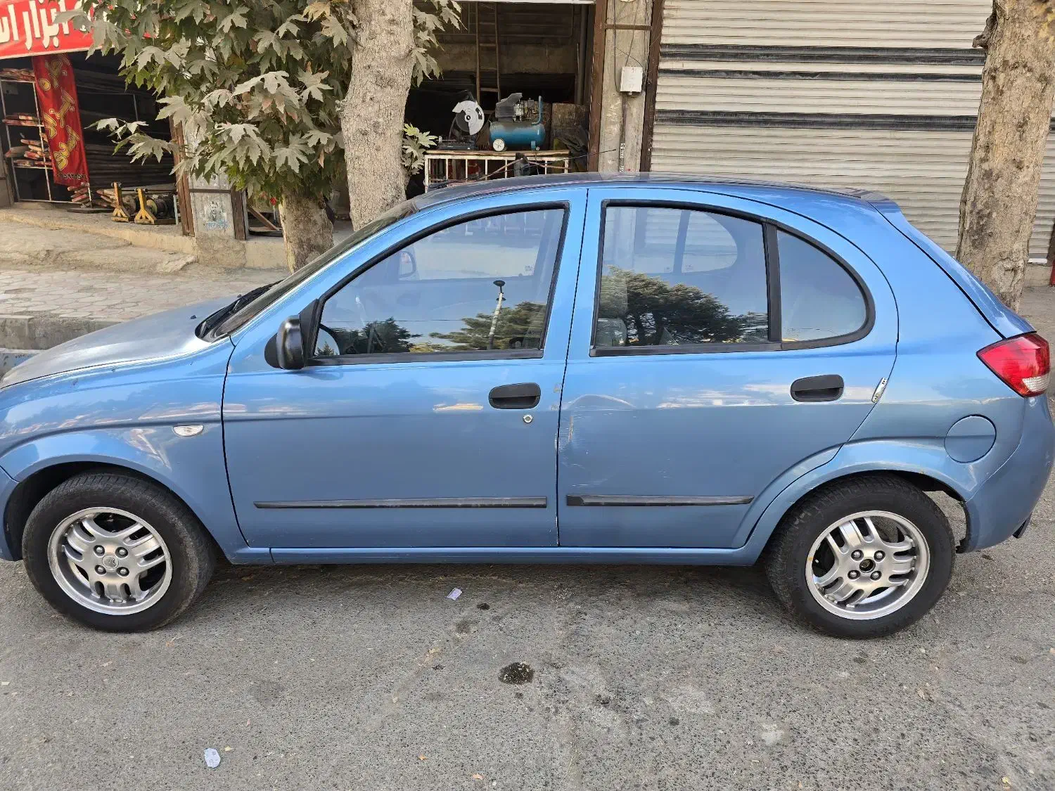 تیبا 2 آبی روشن متالیک|خودرو سواری و وانت|چهارباغ, |دیوار