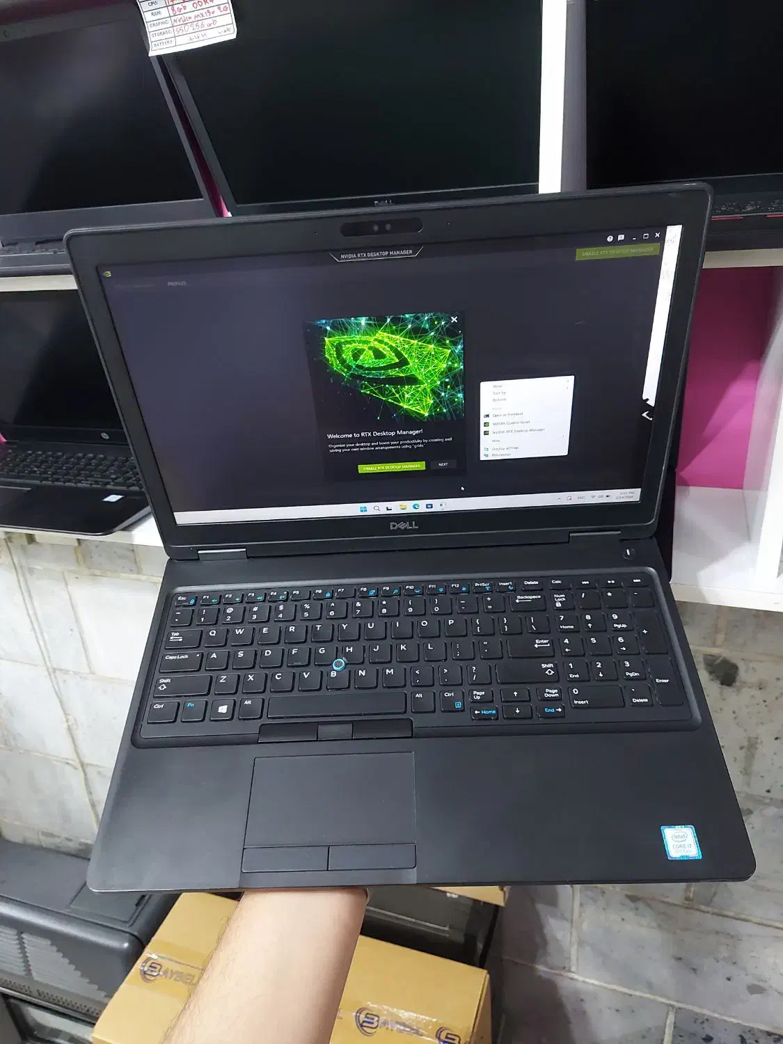 DELL3530 i7-8850H RAM16 SSD Nvidia Quadro P600 4Gb|رایانه همراه|کرج, کرج نو|دیوار