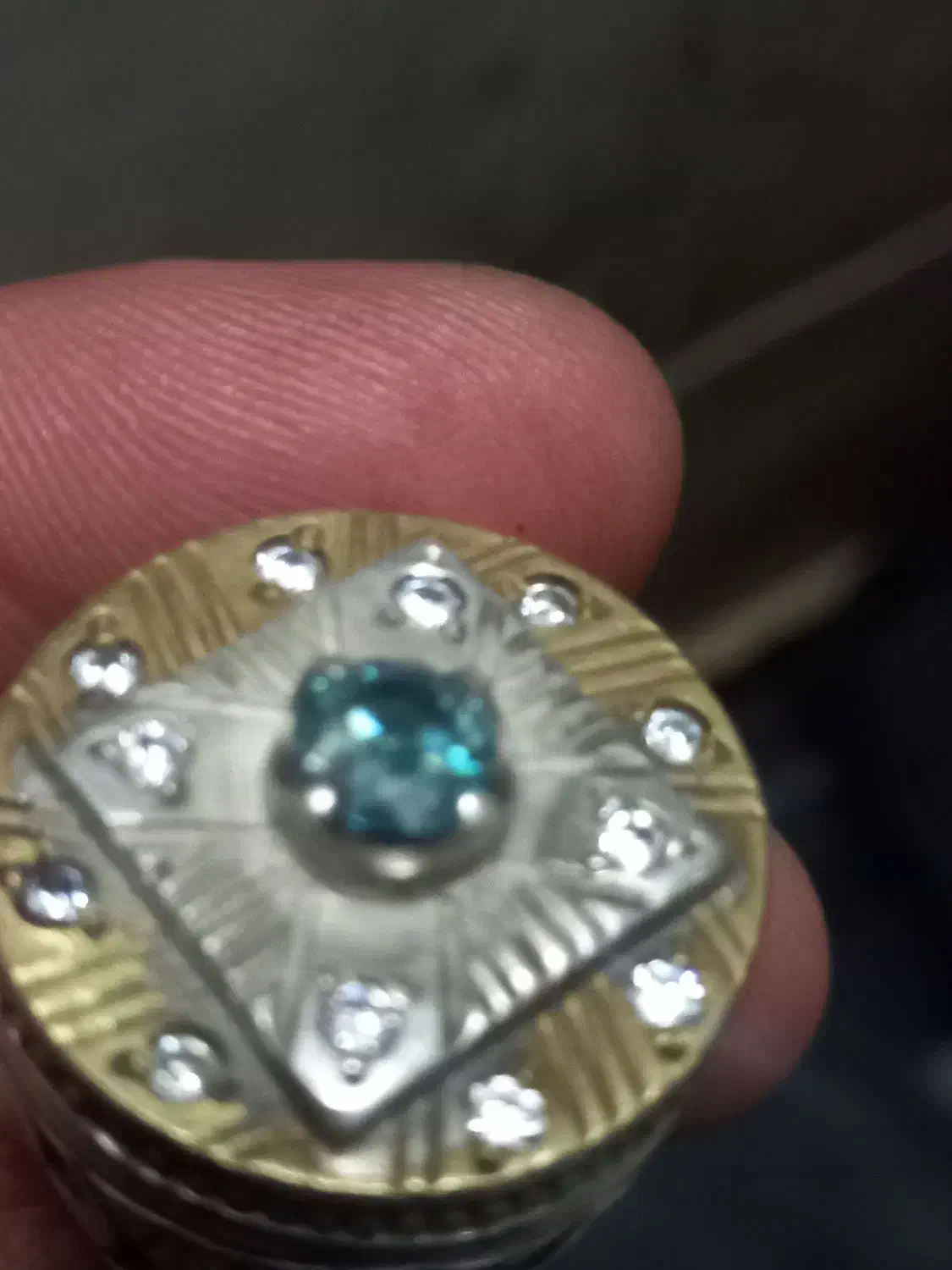 انگشتره شجر وموزانایت عقیق|جواهرات|باقرشهر, |دیوار