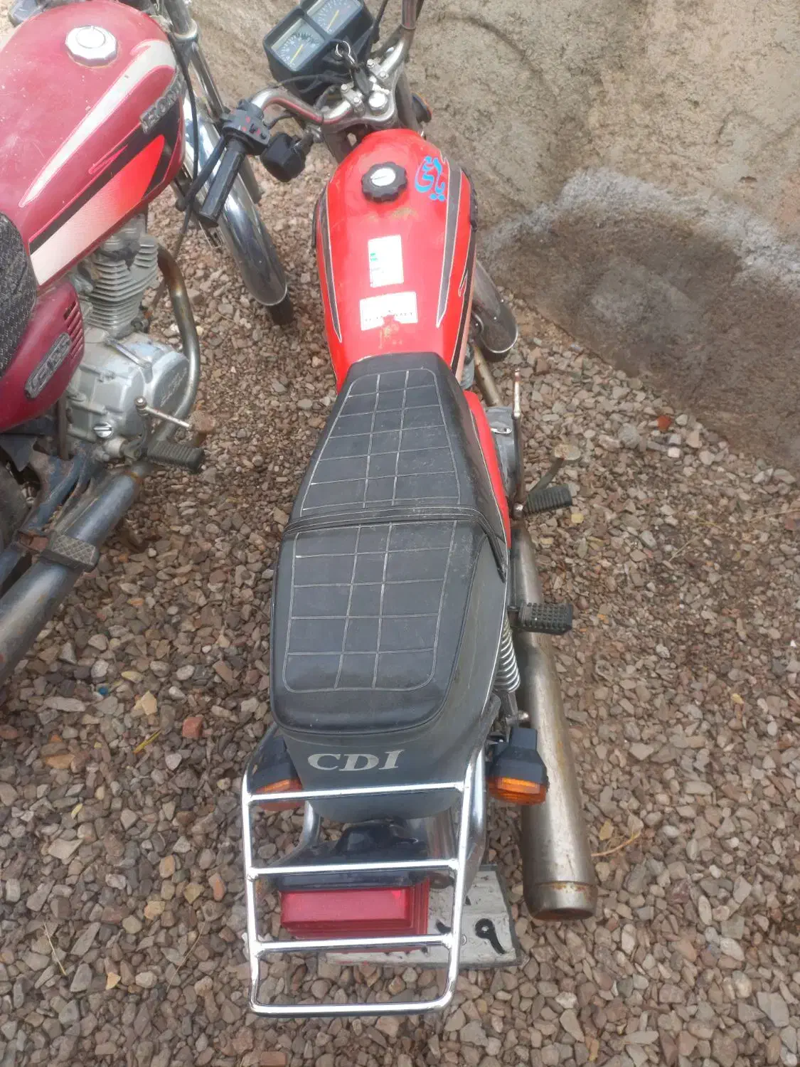 موتور|موتورسیکلت|سده (خراسان جنوبی), |دیوار