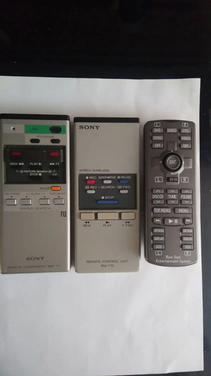 کنترل نایاب ویدیو بتاماکس SONY|پخش‌کننده DVD و ویدیو|تهران, فلسطین (میدان انقلاب)|دیوار