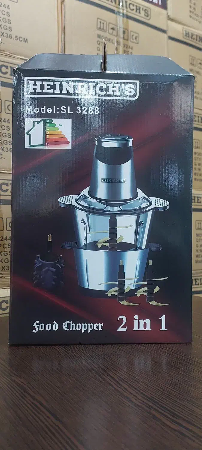 خرد کن هنریچ .دوکاسه شش تیغه .صد در صد تضمینی|خردکن، آسیاب، غذاساز|بانه, |دیوار