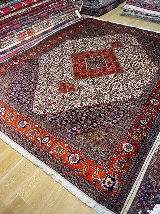 فرش ۹ متری اصل تبریز طرح ماهی پله|فرش|تهران, سلسبیل شمالی|دیوار