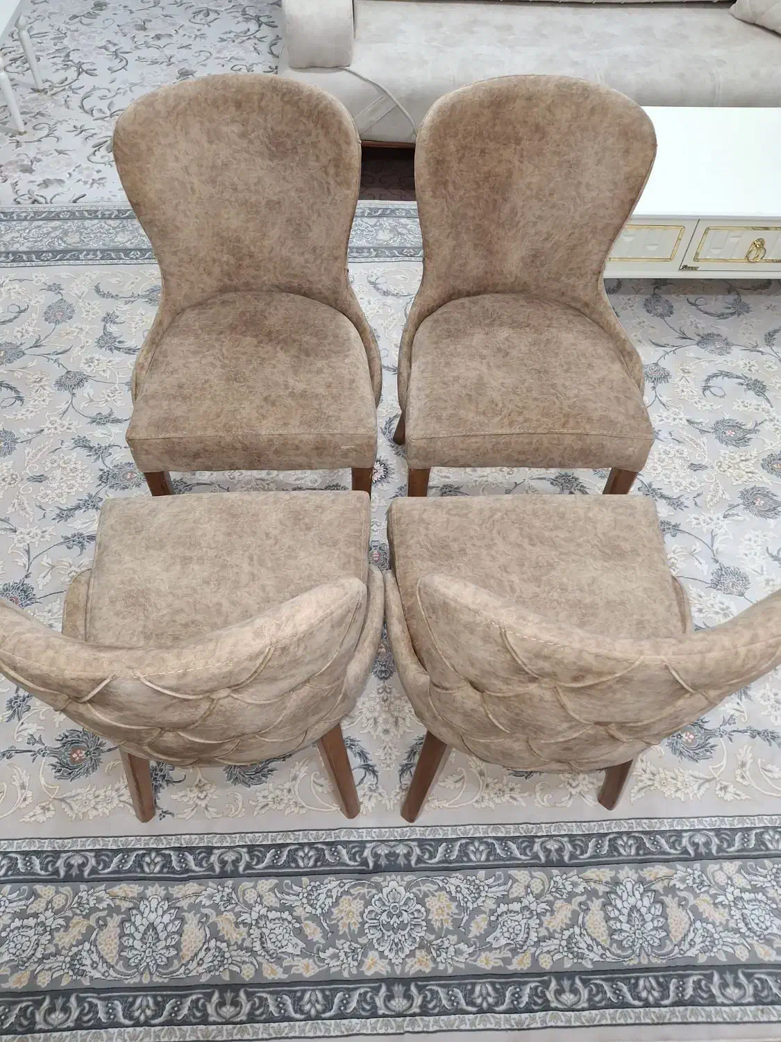 میز غذا خوری ۴نفره چستر|میز و صندلی غذاخوری|بیله سوار, |دیوار