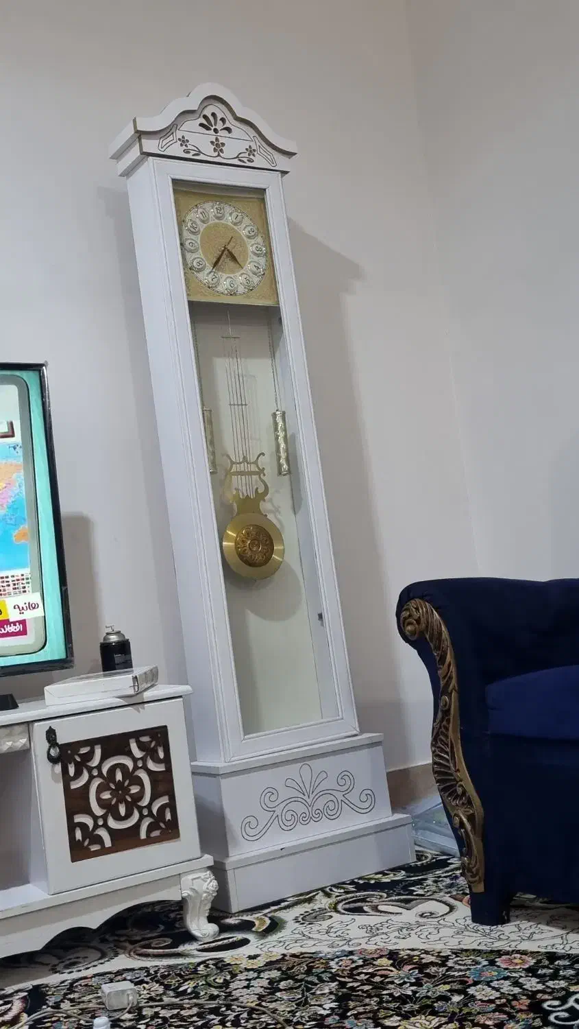 ساعت دیواری رنگ سفید|ساعت دیواری و تزئینی|دوگنبدان, |دیوار