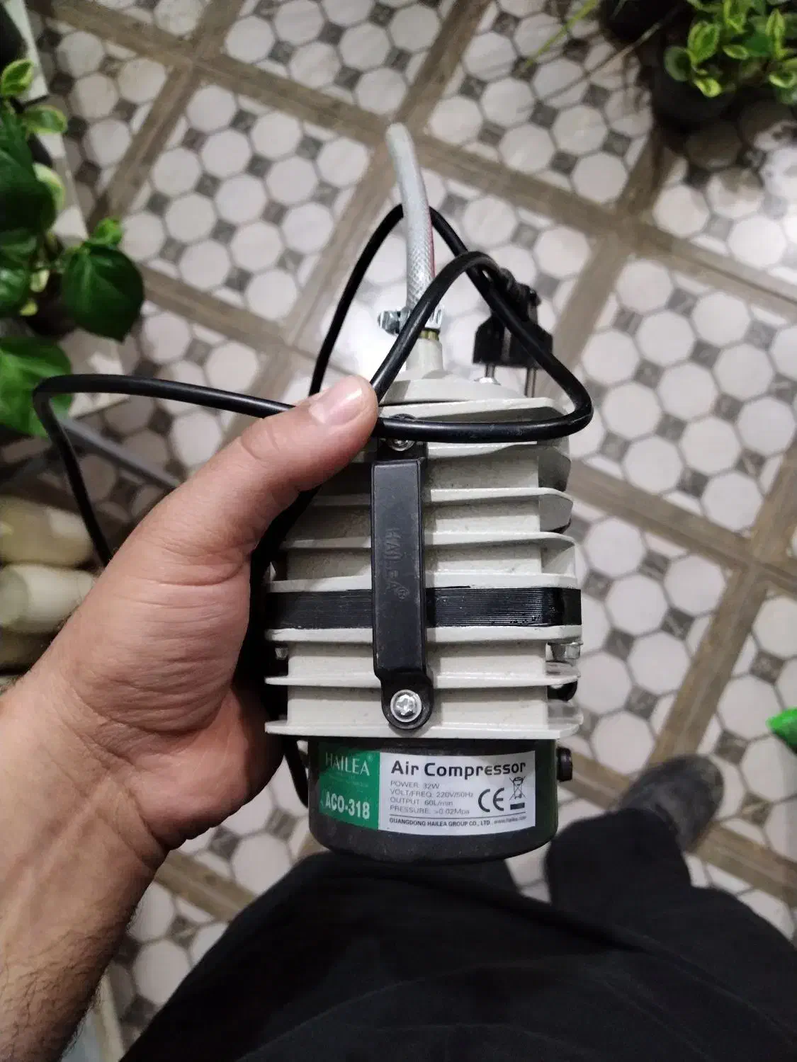 پمپ هوا هایلا318|ماهی|آفتاب, |دیوار