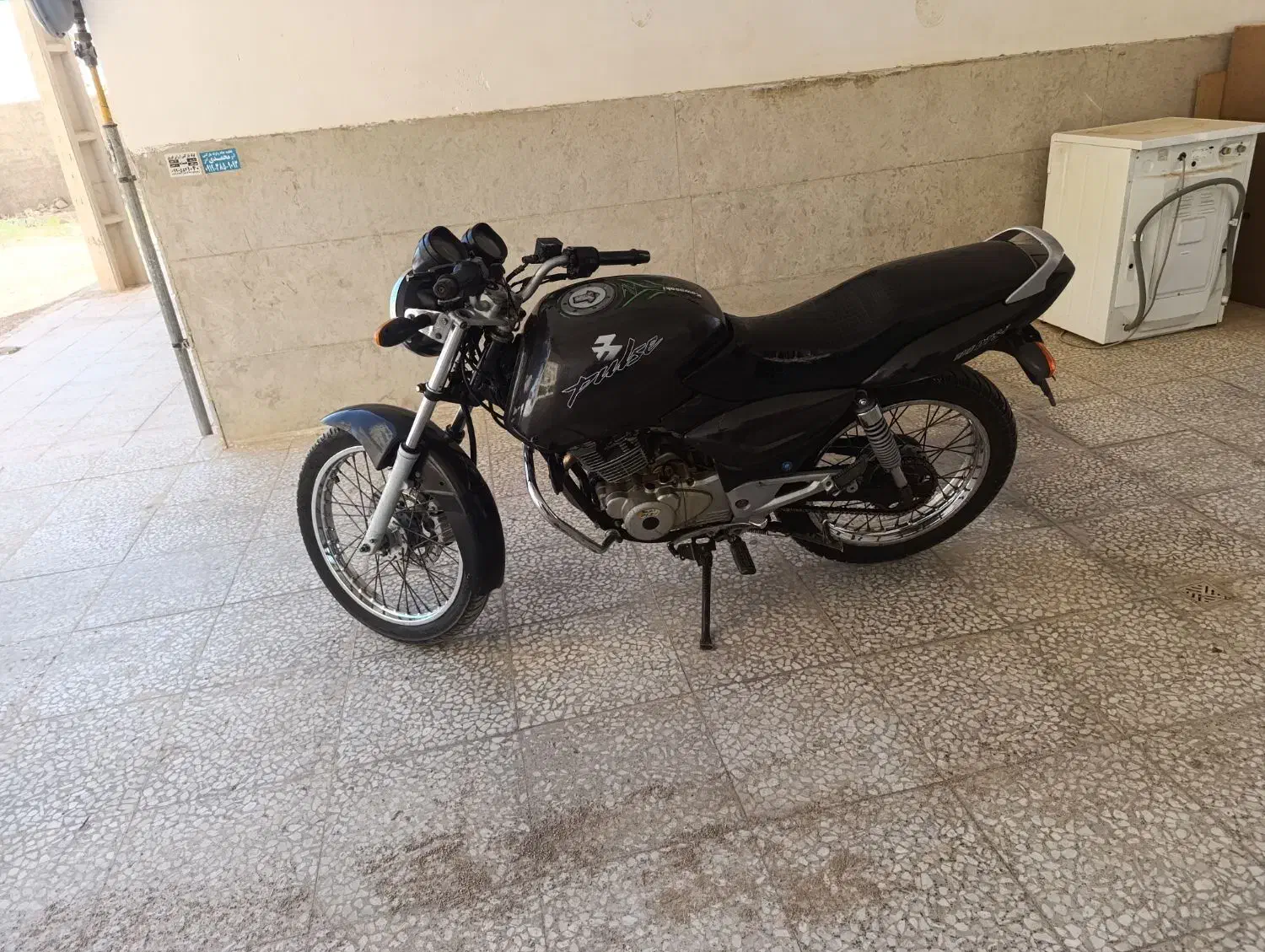 پولسار پالس۱۸۰|موتورسیکلت|تاکستان, |دیوار