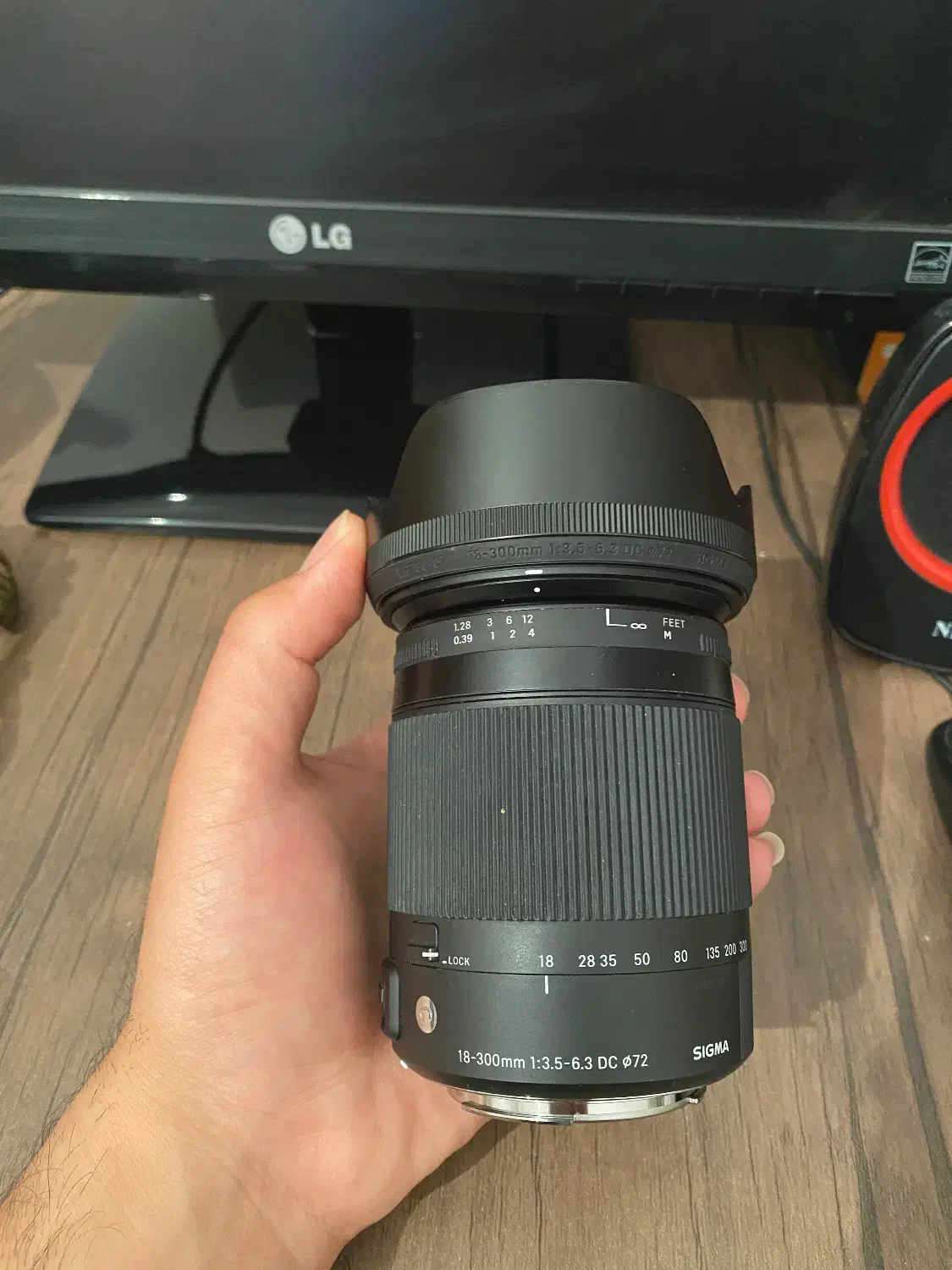 لنز سیگما 300-18 مانت کانن|دوربین عکاسی و فیلم‌برداری|کرمانشاه, |دیوار