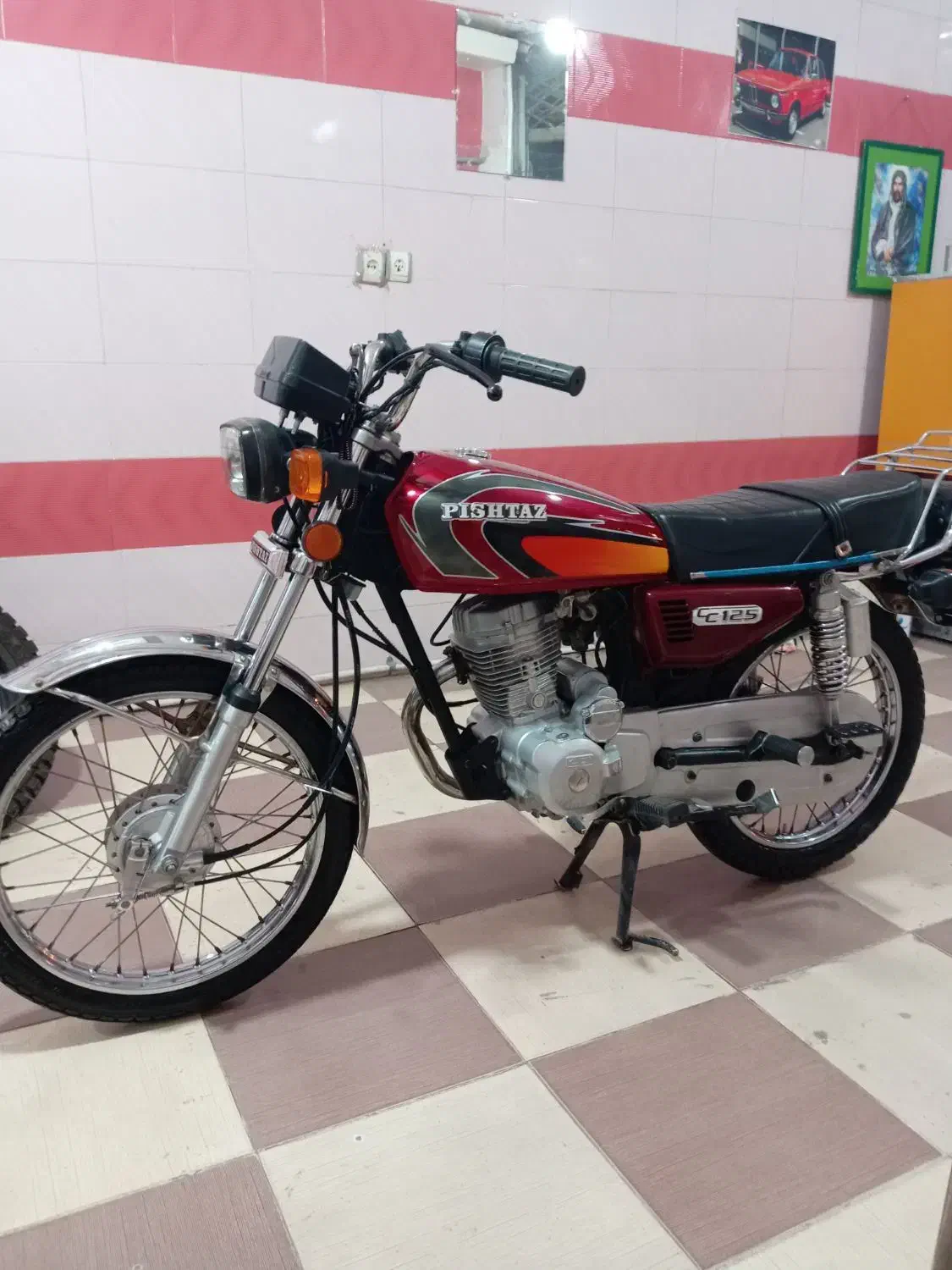 موتور پیشتاز 89|موتورسیکلت|کاشمر, |دیوار