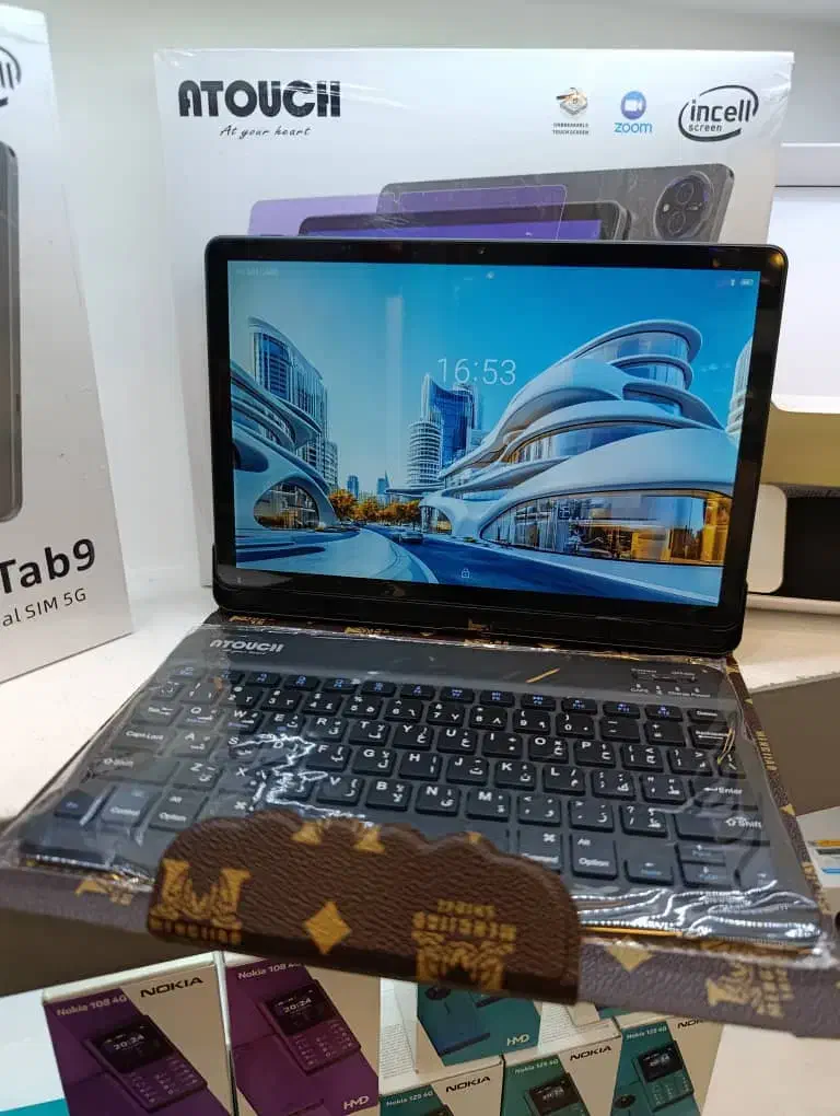 تبلت اندرید15 Atouch سیم خور 10.1 اینچ با گارانتی|تبلت|تهران, نازی‌آباد|دیوار