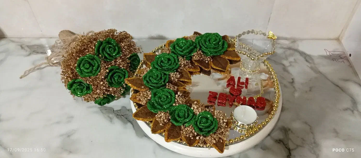 سینی حنا|صنایع دستی و سایر لوازم تزئینی|شیراز, وزیرآباد|دیوار