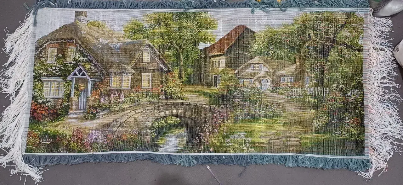 فرش دستباف|تابلو فرش|پارسآباد, |دیوار