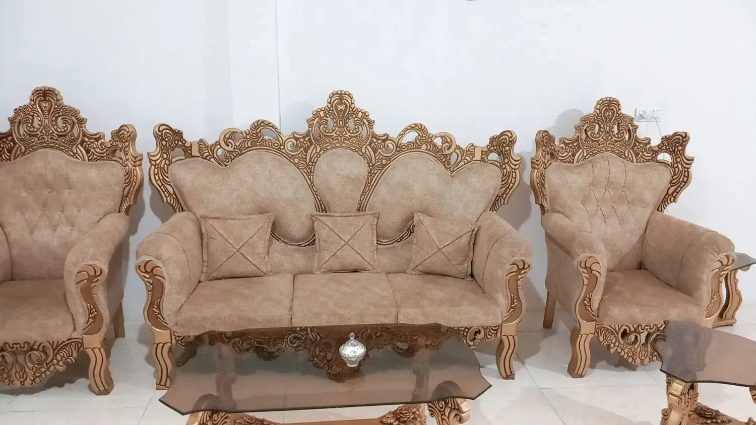 مبل هفت نفره|مبلمان خانگی و میز عسلی|پاکدشت, پاکدشت (مامازند)|دیوار