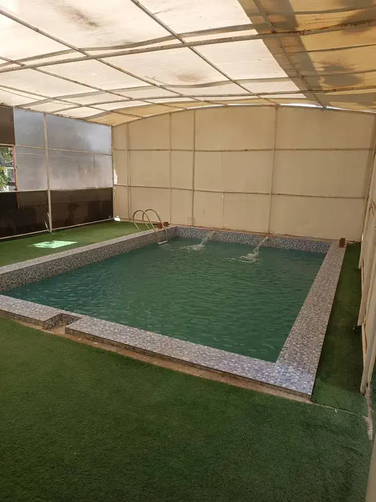 ویلا استخر ابگرم سرپوشیده|اجارهٔ کوتاهمدت ویلا و باغ|محمدشهر, محمدشهر|دیوار