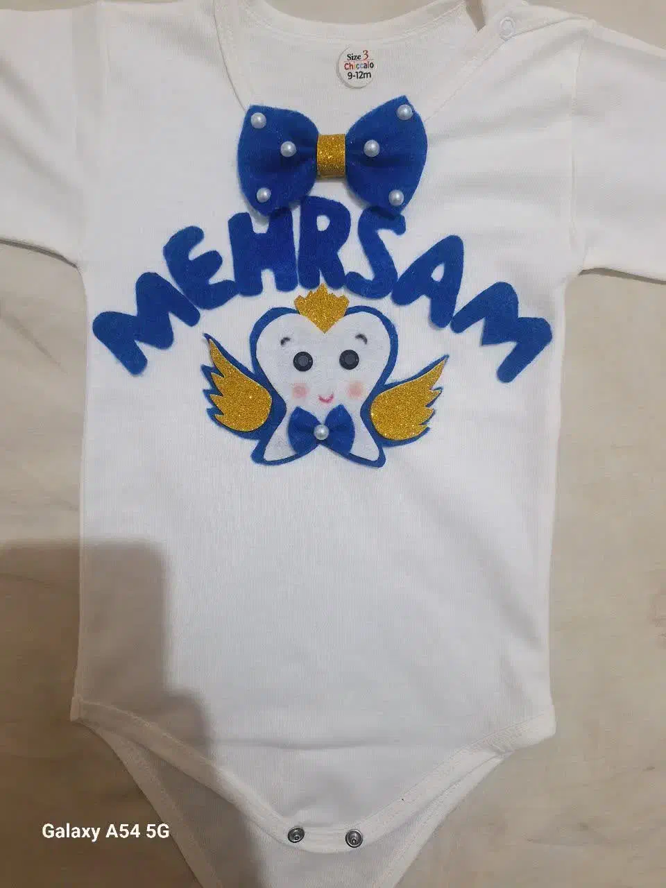 ست سه تیکه دندونی 350|کفش و لباس بچه|مشهد, موسوی قوچانی|دیوار