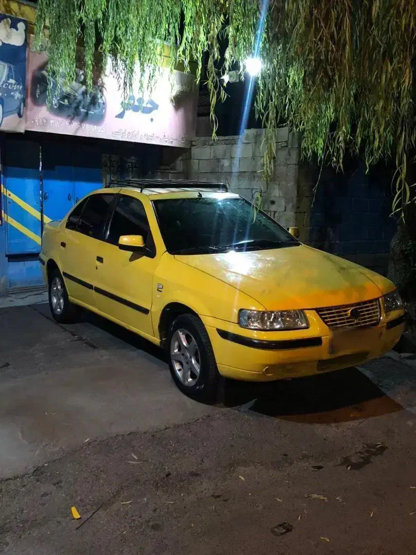 سمند مدل ۸۵ تاکسی بین شهری|خودرو سواری و وانت|شاهین دژ, |دیوار