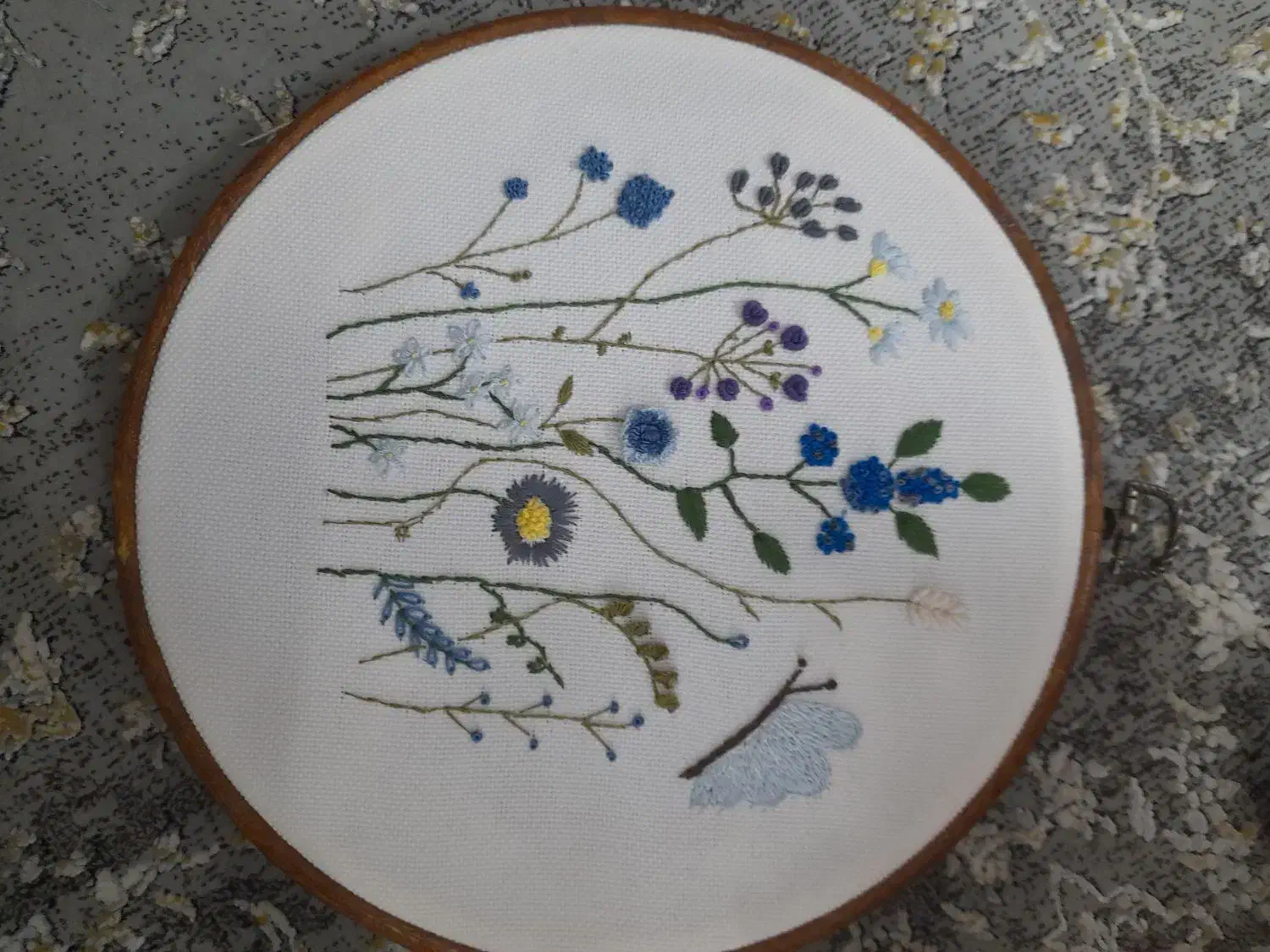 سفارش انواع گلدوزی روی پارچه ولباس و دیوارکوب|تابلو، نقاشی، عکس|مشهد, احمدآباد|دیوار