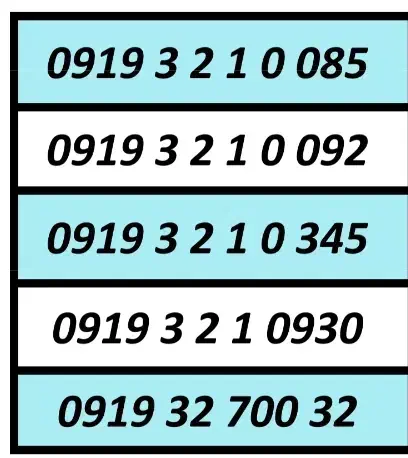0919.312.0085|سیم‌کارت|رباط‌کریم, رباط‌کریم|دیوار