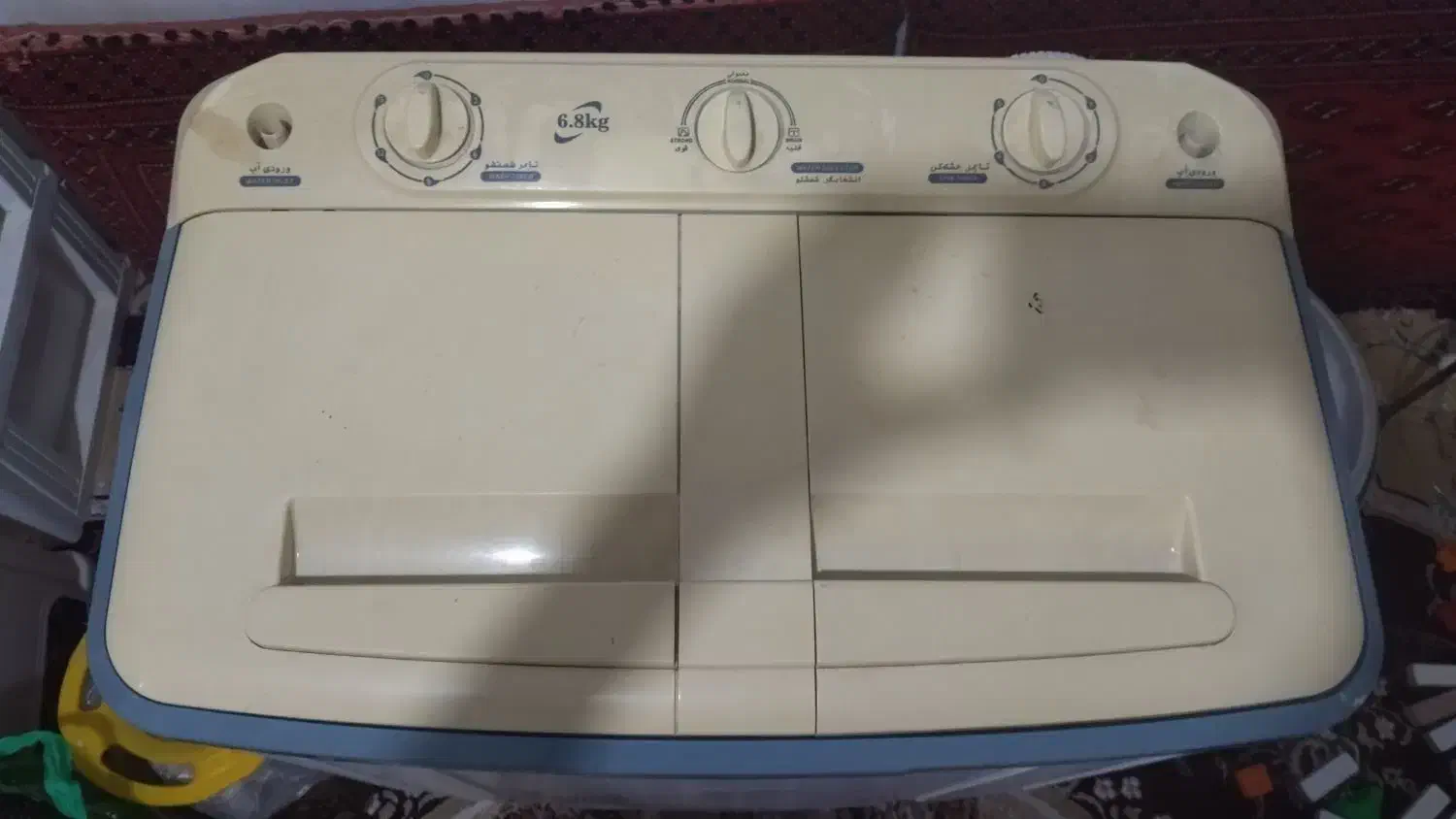 لباسشویی دوقلو ۷کیلو کم کار|ماشین لباسشویی و خشککن لباس|فاضل آباد, |دیوار