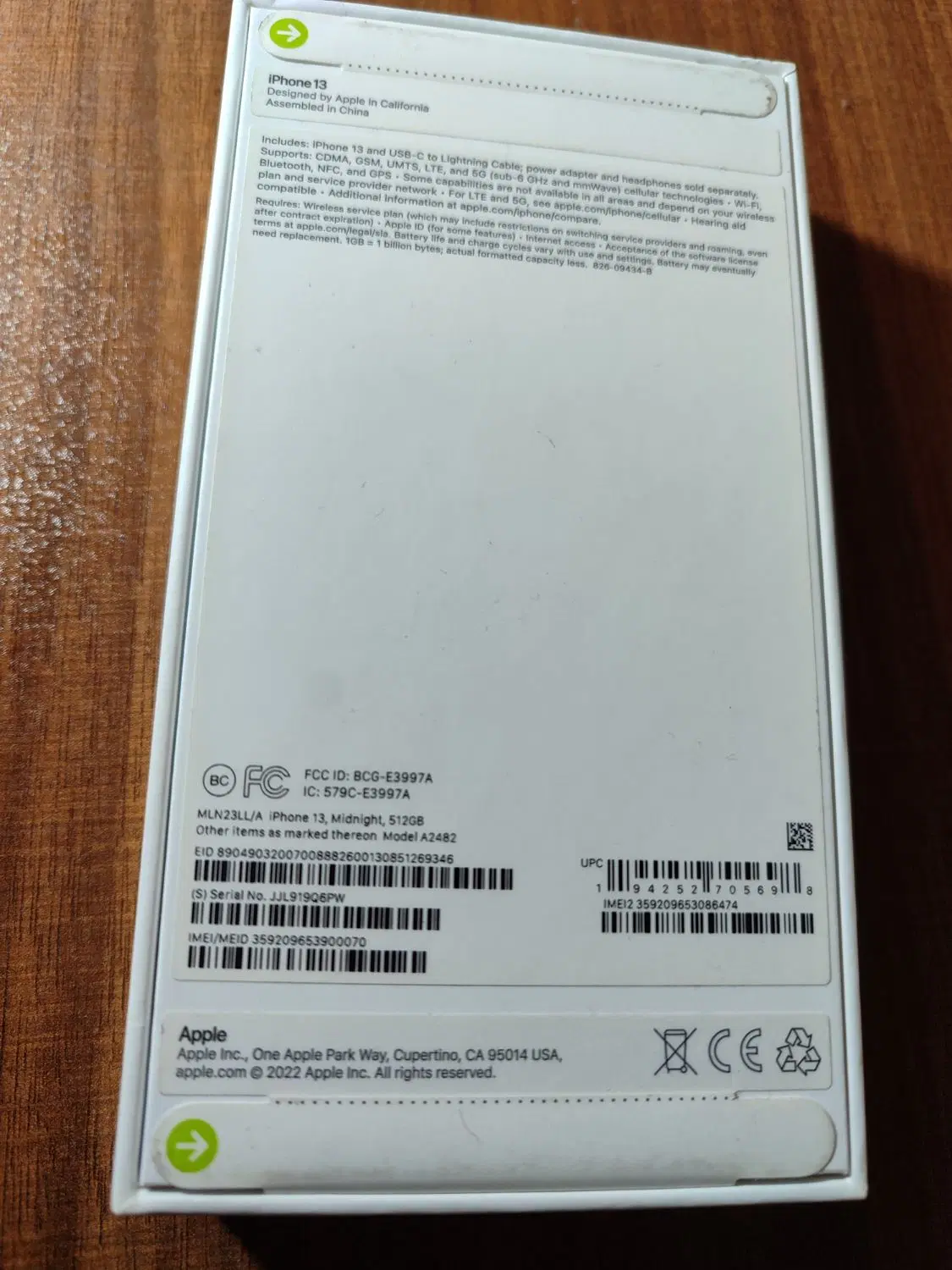 IPHONE 13 512GB کد ندارد|موبایل|تهران, میرداماد|دیوار