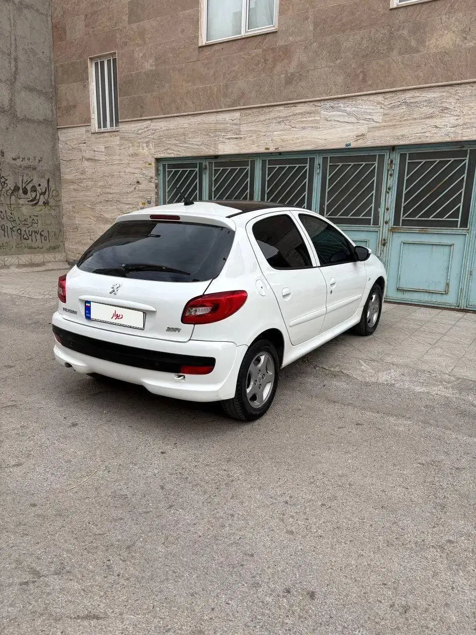 ۲۰۷ پانوراما بی رنگ بدون ضربه|خودرو سواری و وانت|اردبیل, |دیوار